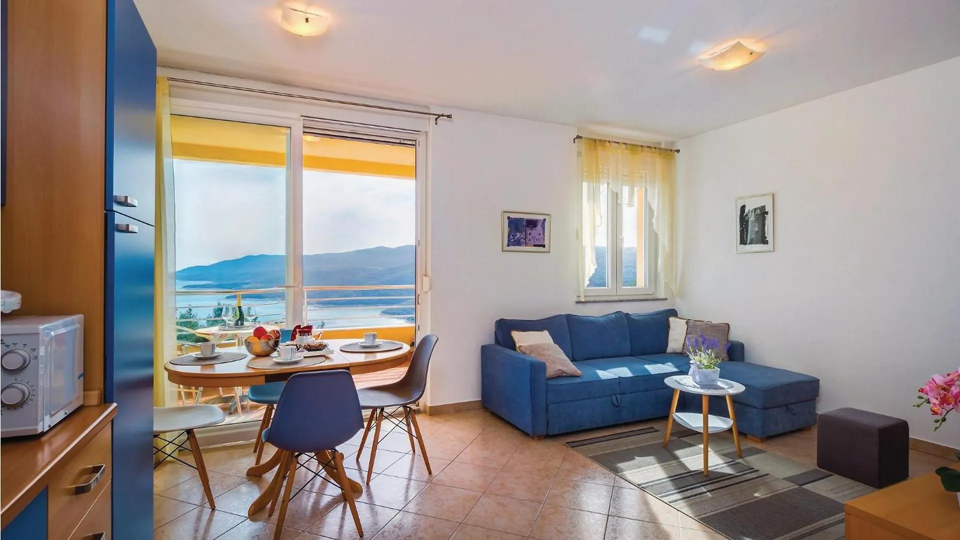 Stunning Apartment In Rabac With House Sea View